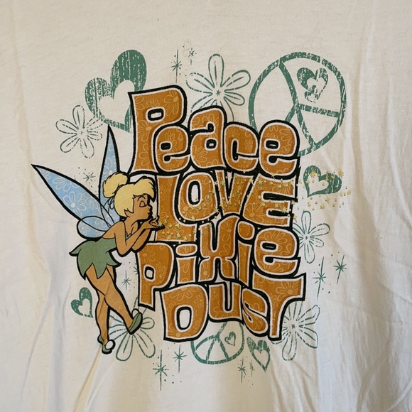 Disney V Neck Tee - Tinker Bell - Picture 2 of 9